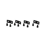 Brackets to connect wedged to wedged riser configurations