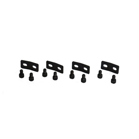 Brackets to connect wedged to wedged riser configurations