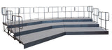 3 Tier Side Guardrail Packagefor Seated Risers- 2 pack
