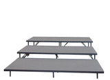 3 TIER STRAIGHT SEATED RISERS