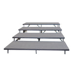 4 TIER STRAIGHT SEATED RISERS