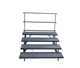 4 TIER STRAIGHT CHORAL RISERS