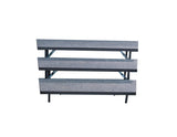 3 TIER WEDGED CHORAL RISERS