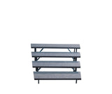 4 TIER WEDGED CHORAL RISERS